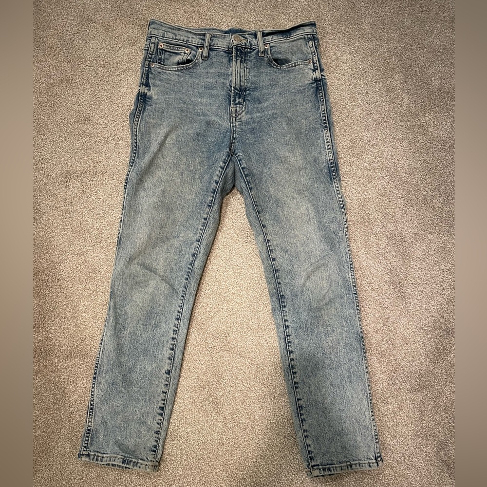 GAP Women's High Rise Light Blue Jeans
